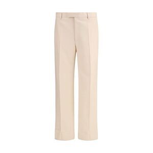 Valentino Men Cream Jeans & Pants